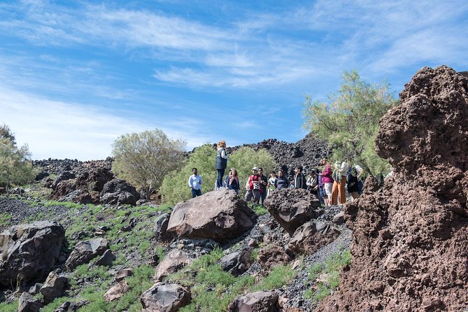 Santorini Volcano Half Day Tour - Relaxing in the Hot Springs
