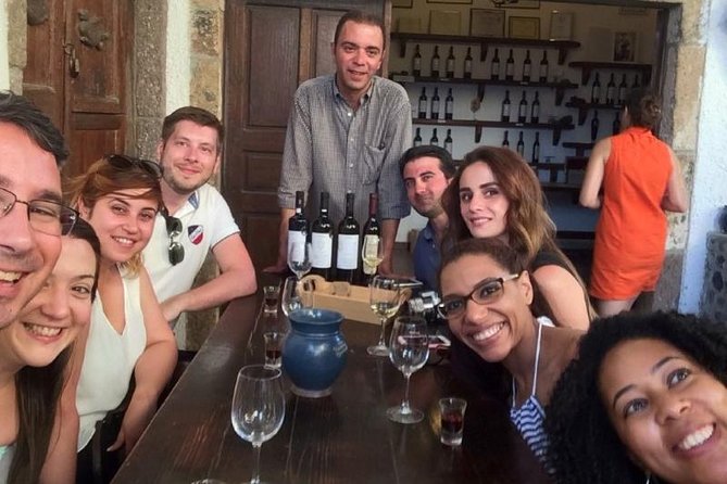 Santorini Wine Adventure With 12 Wine Tastings, Tapas and Sunset - Cliff-top Winery and Sunset