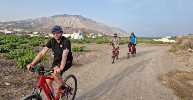 Santorini: Wine Country E-Bike Tour - Comfort and Safety Features