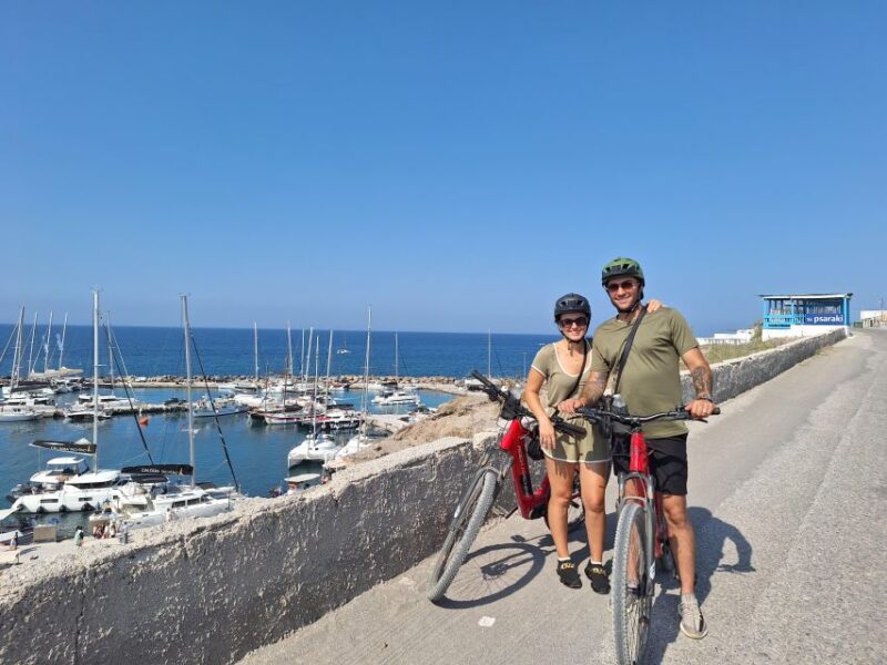 Santorini: Wine Country E-Bike Tour - Visiting Family-Owned Wineries