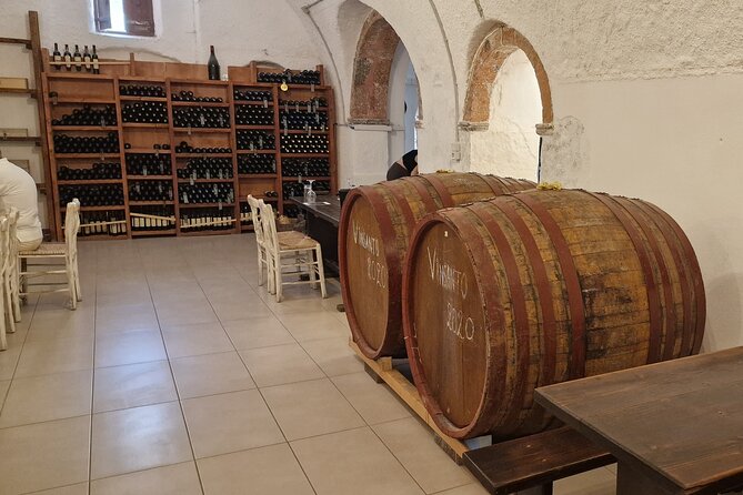 Santorini Wine Tasting and History Small Group Tour - Reserve Now and Pay Later