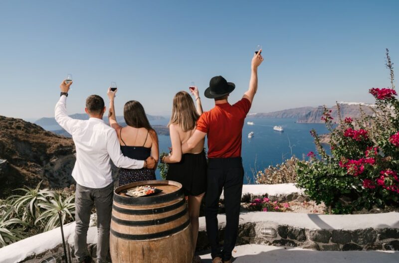 Santorini: Wine Tasting Tour to 3 Wineries With Transfer - Koutsoyannopoulos Wine Museum: Cave Tour