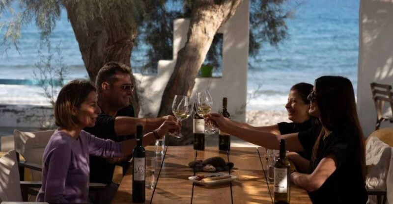 Santorini: Wine Tasting Tour With 4-Course Lunch and 4-Wines - Included in the Tour