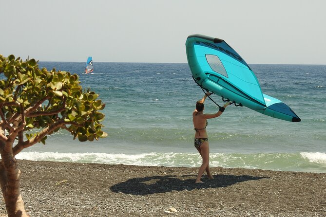 Santorini Wing Foil Surf Lesson for Beginners - Overview of the Activity