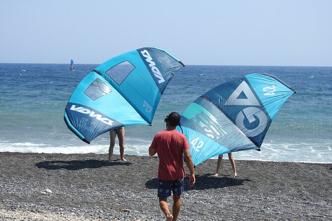 Santorini Wing Foil Surf Lesson for Beginners - Meeting Details