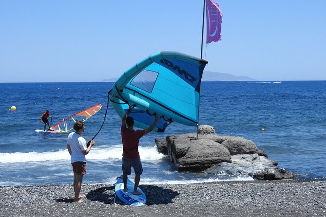 Santorini Wing Foil Surf Lesson for Beginners - Safety Considerations