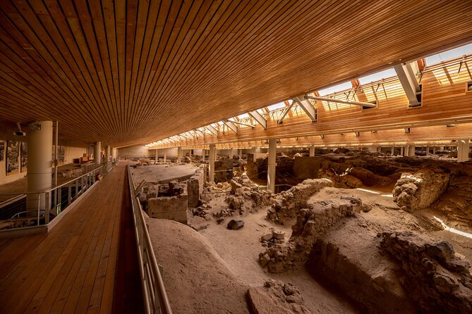 Santorini_Private Experience: Exploring the Myth of Lost Atlantis - Air-Conditioned Transportation and Guides