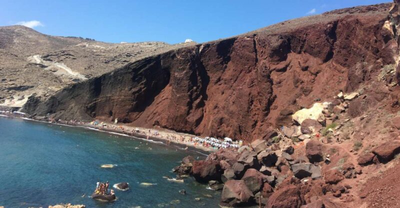 Santorini:Akrotiri Guided Tour & Motorboat Cruise With Lunch - Motorboat Cruise Experience