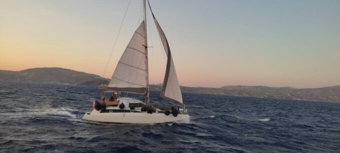 Santorini:Catamaran: Private Cruise With Food & Drinks - Frequently Asked Questions