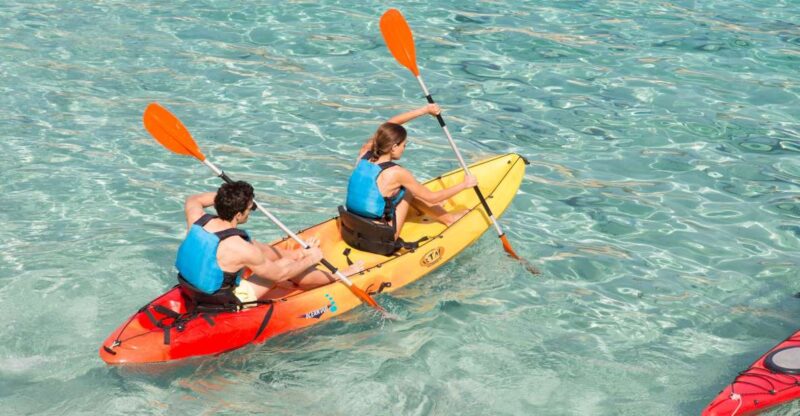 Santorini:Explore the Black Beach by Kayak - Key Points