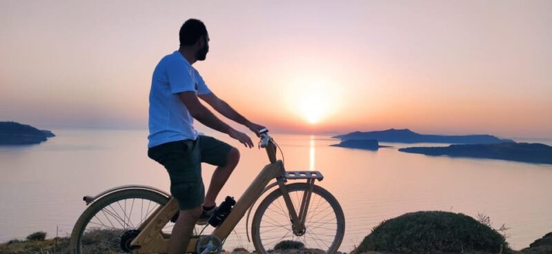 Santorinis Private 2-hour Wooden E-bike Tour - Guided Tour Details