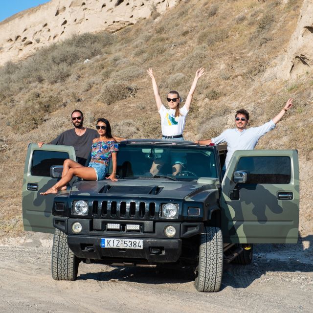 Santorinis Private HUMMER Adventures - Delightful Dining