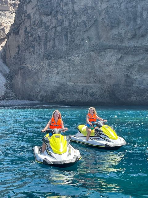 Santorini:Volcanic Beaches Cruise With Jet Ski - Highlights of the Experience