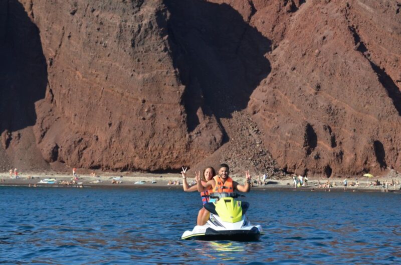 Santorini:Volcanic Beaches Cruise With Jet Ski - Restrictions and Limitations