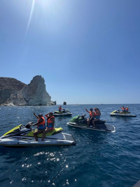 Santorini:Volcanic Beaches Cruise With Jet Ski - Frequently Asked Questions