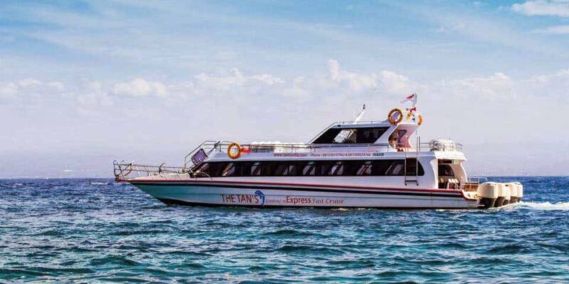 Sanur : Fast Boat Transfer Between Sanur and Nusa Penida - Inclusion and Exclusion