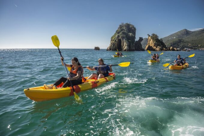 Sao Lourenço: Luiz Saldanha & Arrábida Park Canoeing Tour - Destination Exploration