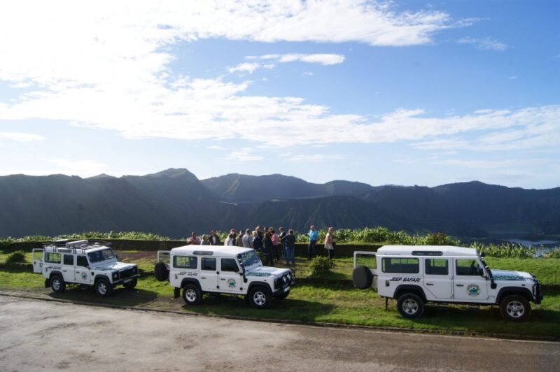 São Miguel, Azores: Sete Cidades Half-Day Jeep Tour - Booking Information