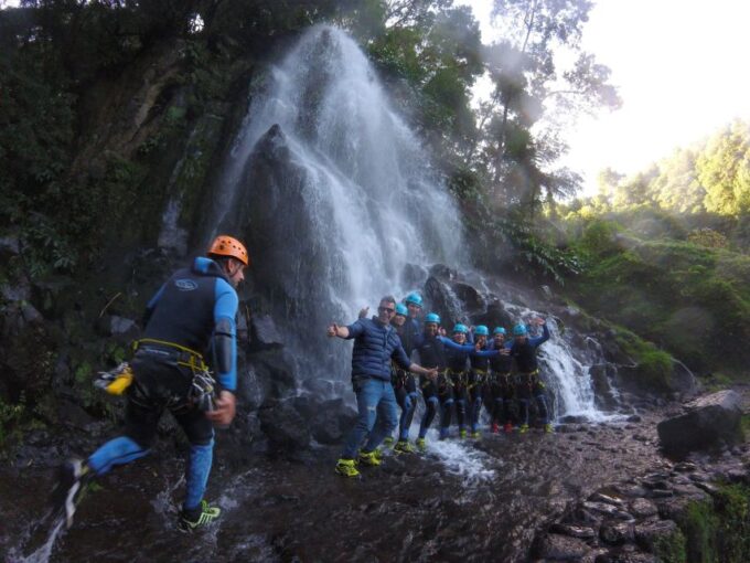 Sao Miguel: Ribeira Dos Caldeiroes Canyoning Experience - Activity Duration