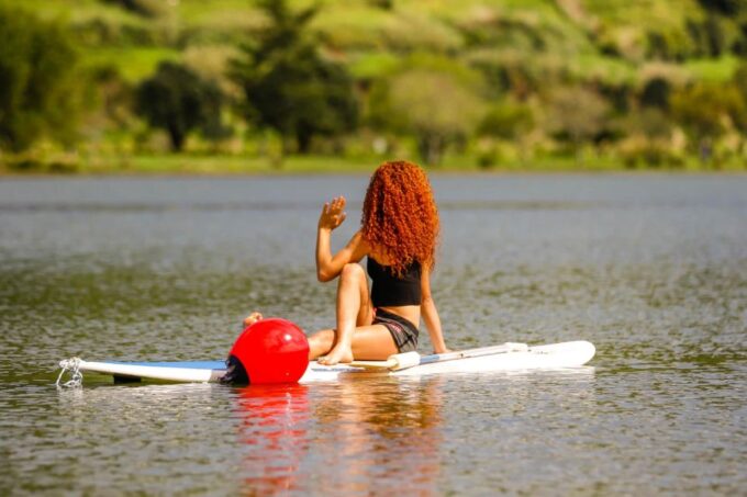 São Miguel: Sete Cidades Lagoon Standup Paddleboard Yoga - Customer Reviews