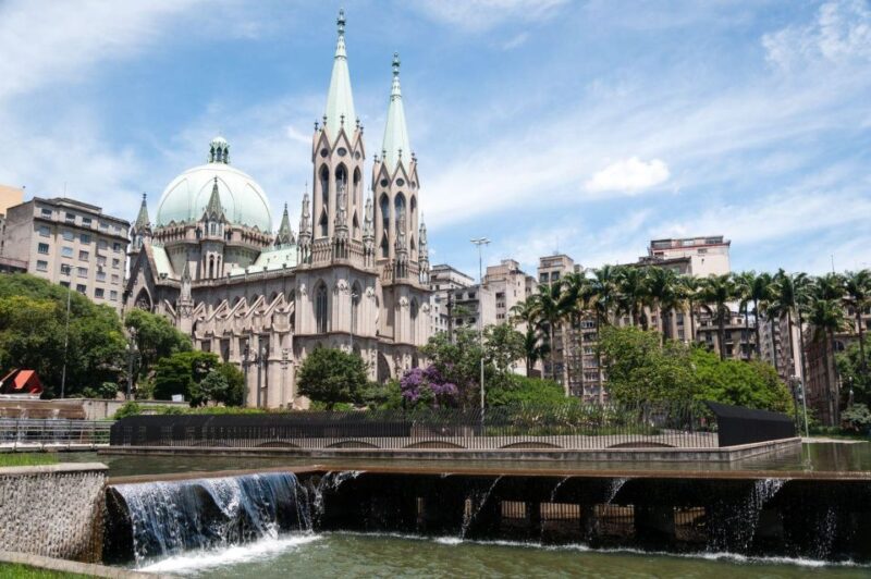 São Paulo Downtown Walking Audio Tour on Your Phone (ENG) - The Neo-Gothic Catedral Da São Paulo