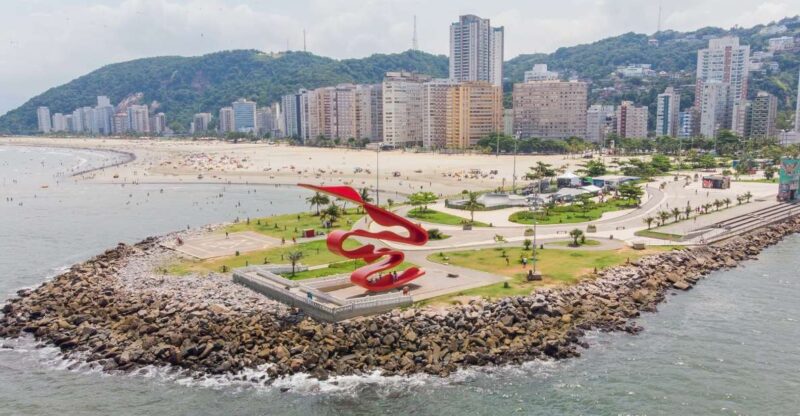 São Paulo: Santos and Guaruja Day Trip With Pickup and Beach - Pickup and Dropoff