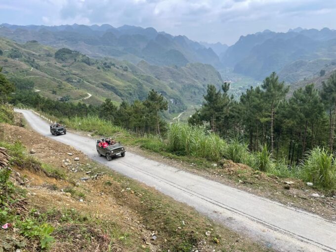 Sapa Open Air Jeep Half Days Off the Beaten Track, Backroad - Scenic Drive Through Muong Hoa Valley