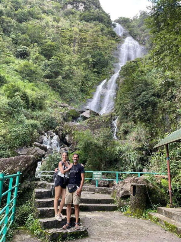 Sapa to Waterfall, Tea Farm, Cave With Motorbike Driver - Key Points
