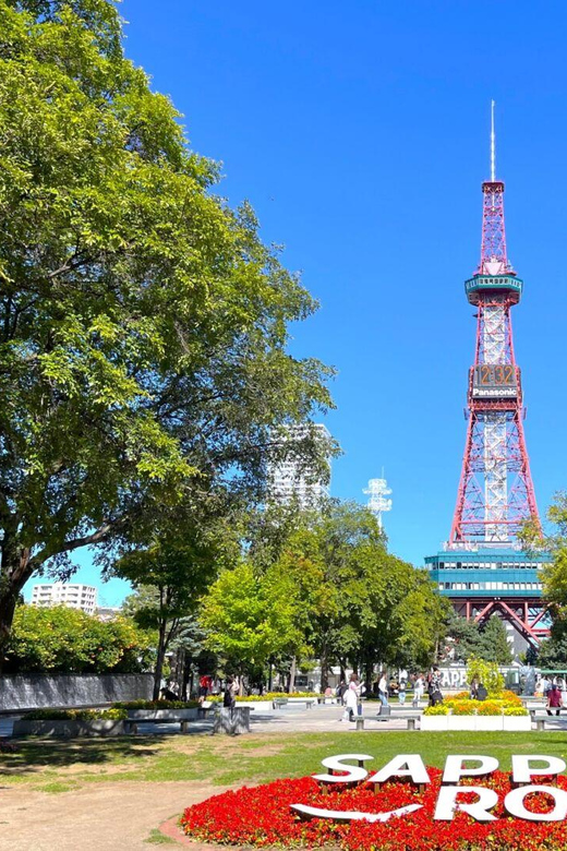 Sapporo: Buddha Hill, TV Tower, and Sake Stand Bar Tour - Inclusions and Exclusions
