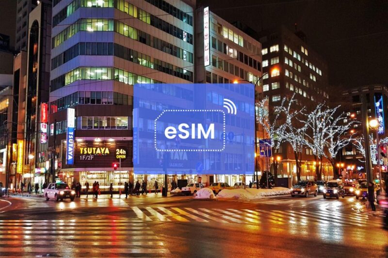 Sapporo: Japan/ Asia Esim Roaming Mobile Data Plan - Availability and Pricing Details