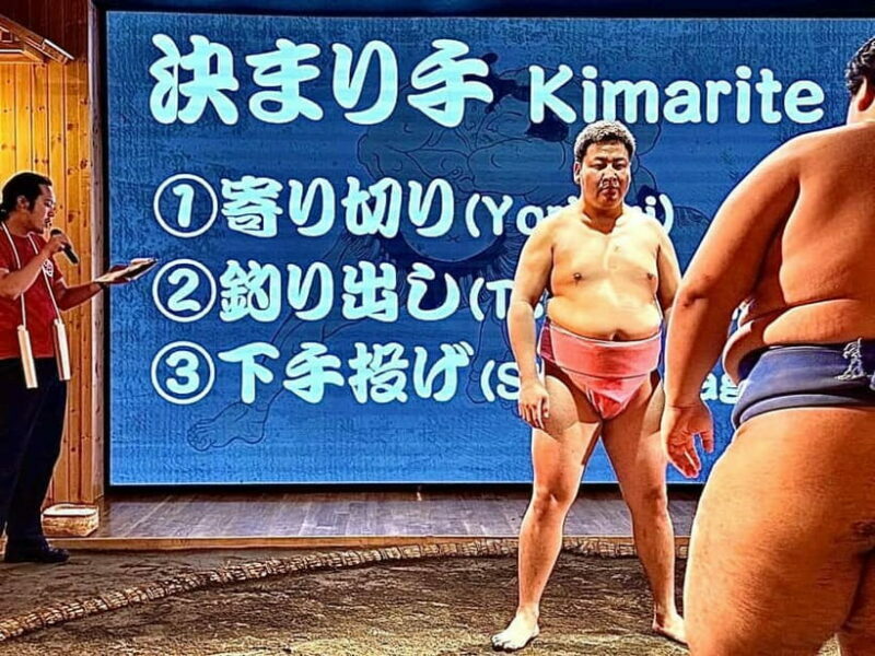 Sapporo: Sumo Show Experience with Japanese food & Photo - Practical Tips for Visitors