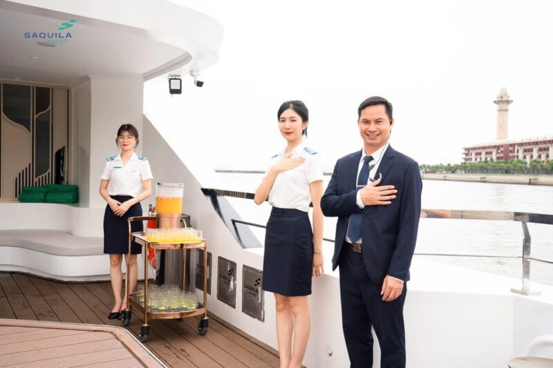 Saquila Yacht Halong: Dinner Cruise, Dining and Sunset Views - Inclusions
