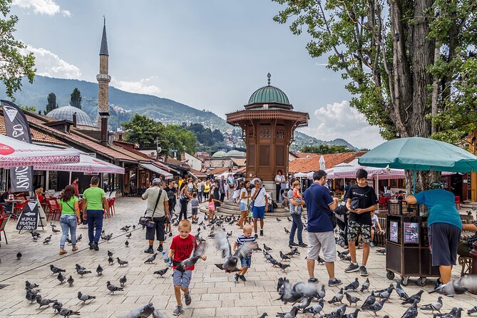 Sarajevo Old Town Walking Tour Bosnian Ethnic Food and Coffee - Itinerary and Highlights