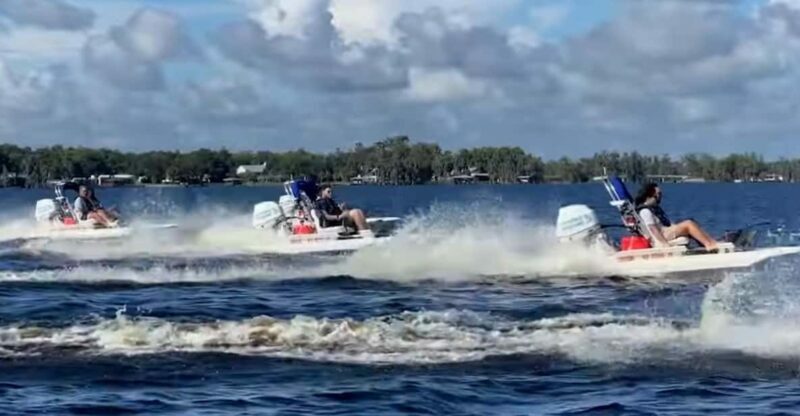 Sarasota: Island Adventures & Catamaran Speedboat Tour - Key Points