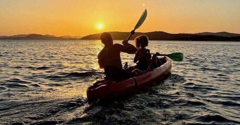 Sardinia: Sunset Kayak Tour With Snorkeling and Aperitif - Key Points