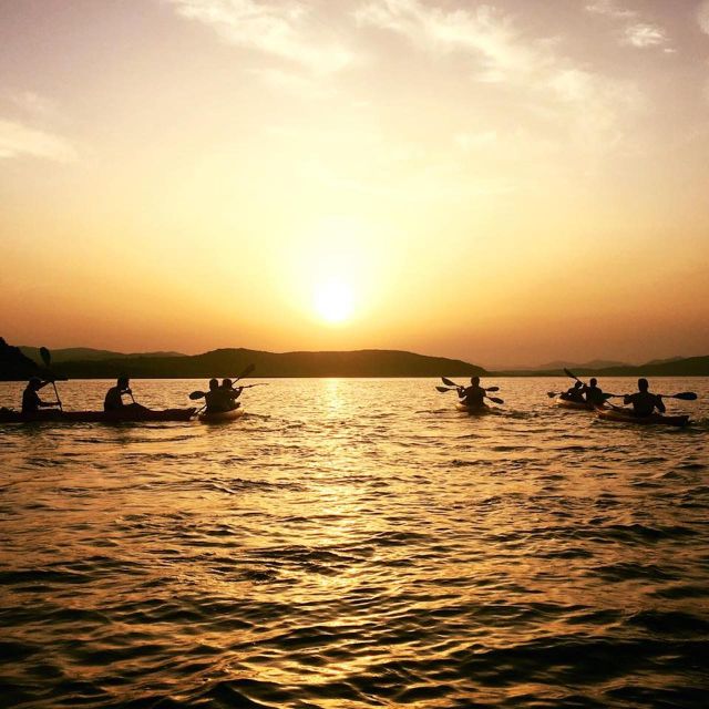 Sardinia: Sunset Kayak Tour With Snorkeling and Aperitif - Guided Excursion