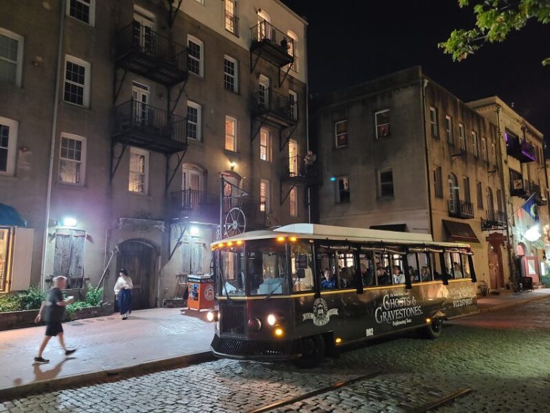 Savannah: Ghosts and Gravestones Tour With Low House Entry - Transportation and Guide
