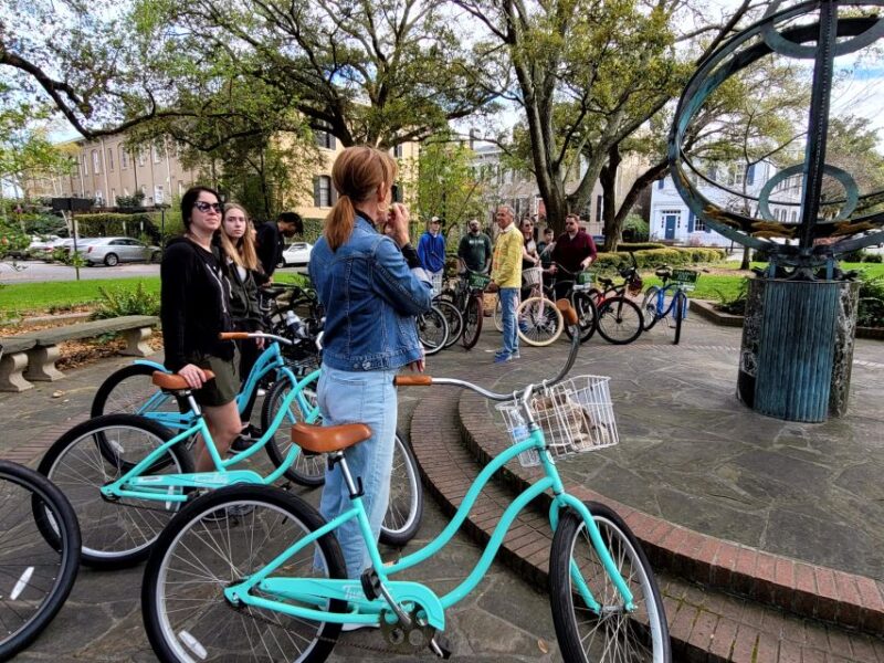 Savannah: Historical Bike Tour With Tour Guide - Tour Logistics