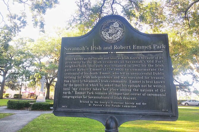 Savannah Irish History Walking Tour - Historic Squares of Savannah