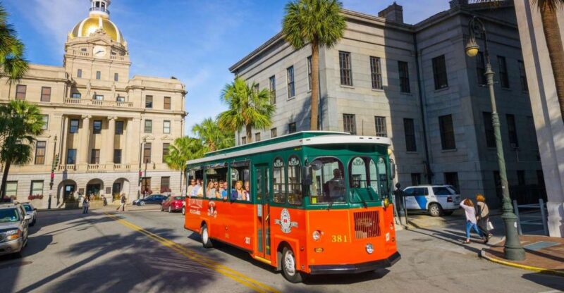 Savannah: Old Town Hop-On Hop-Off Trolley Tour - Itinerary and Stops
