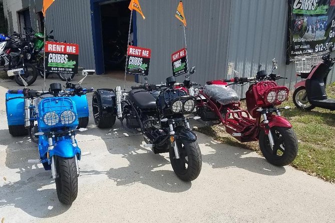 Savannah Scooter and Trike Rental With Helmet - Rental Options for Exploration