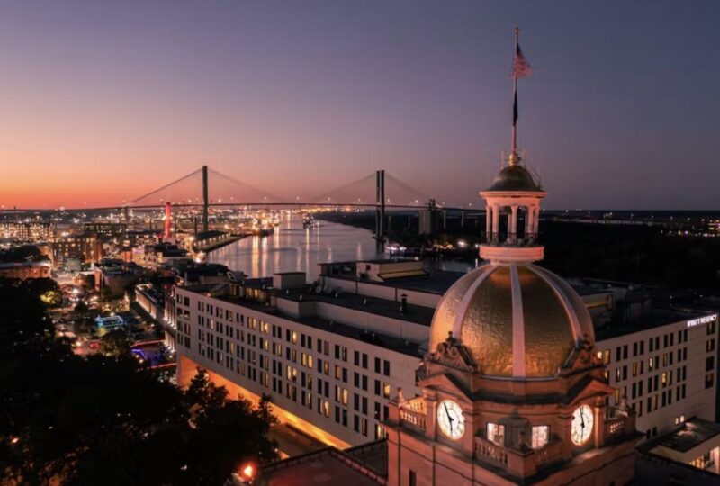 Savannah: Sunset Dolphin Watching Eco Tour by Boat - Included Features