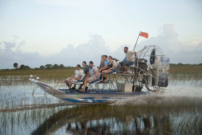 Sawgrass Park: Private 1-Hour Airboat Adventure Tour - Daytime and Night Tours
