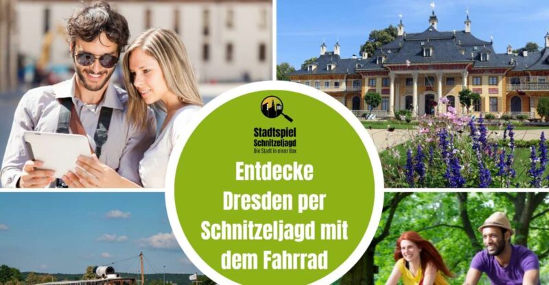 Scavenger Hunt From Dresden to Pillnitz by Bike - Key Points