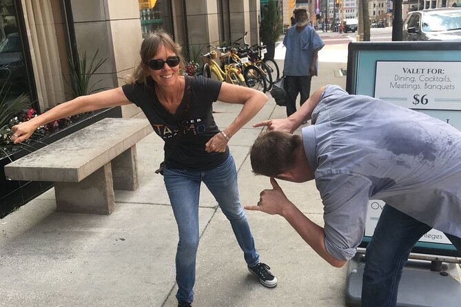 Scavenger Hunt in Atlanta by Wacky Walks - Solving Clues and Puzzles