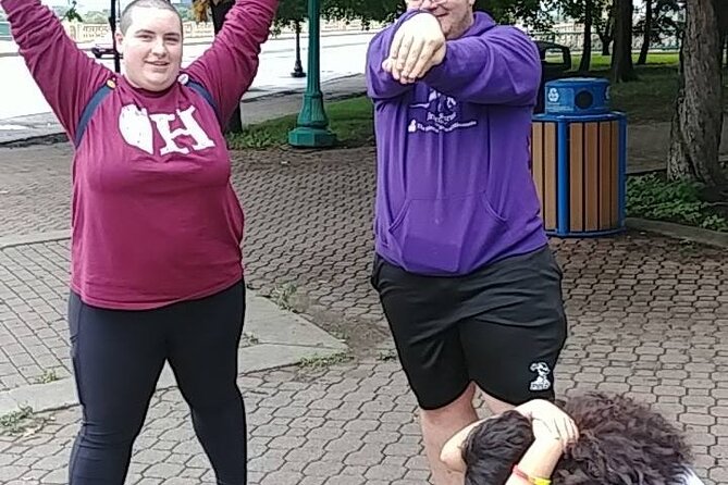 Scavenger Hunt in Halifax by Zombie Scavengers - Completing Games and Challenges