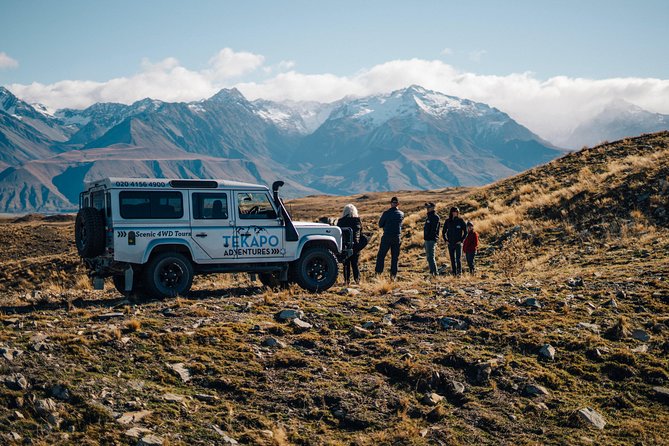 Scenic 4WD Tour Lake Tekapo Backcountry - Booking and Payment Details
