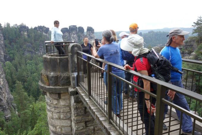 Scenic Bastei Bridge With Boat Tour & Lunch From Dresden - Boat Ride Through Kamenice Gorge