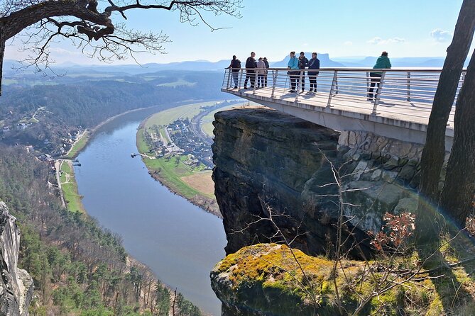 Scenic Bastei Bridge With Boat Trip & Lunch: Day Tour From Prague - Exploring the Bastei Bridge