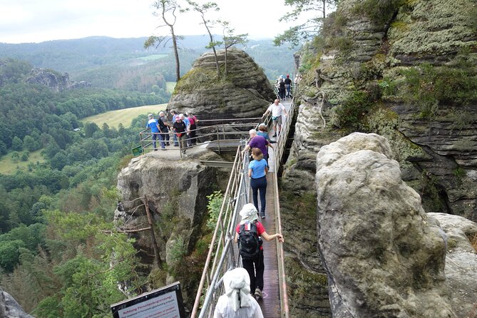 Scenic Bastei Bridge With Boat Trip & Lunch: Daytour From Dresden - Kamenice Gorge Boat Ride Experience